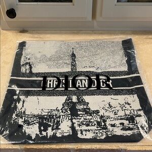 Dior Black and Gray Tote Bag